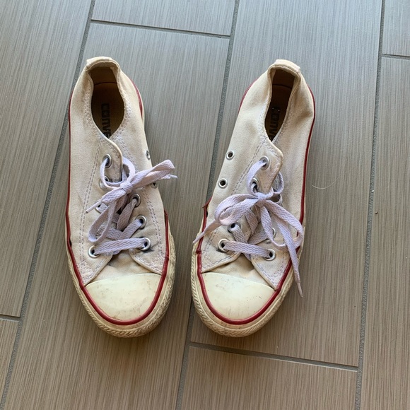 Converse Red, White, & Blue Shoes - Picture 1 of 4